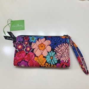Vera Bradley Floral Fiesta Wristlet